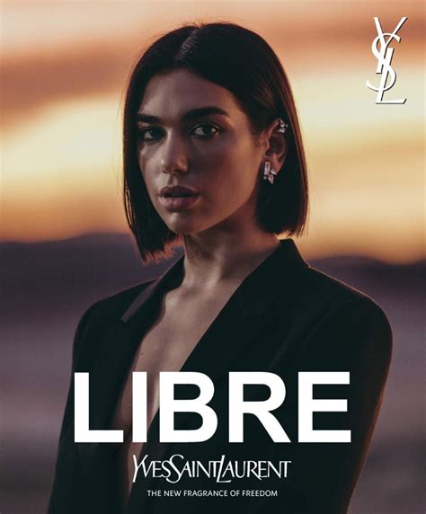 werbung lied ysl libre|Dua Lipa for Yves Saint Laurent 'Libre' Fragrance Campaign.